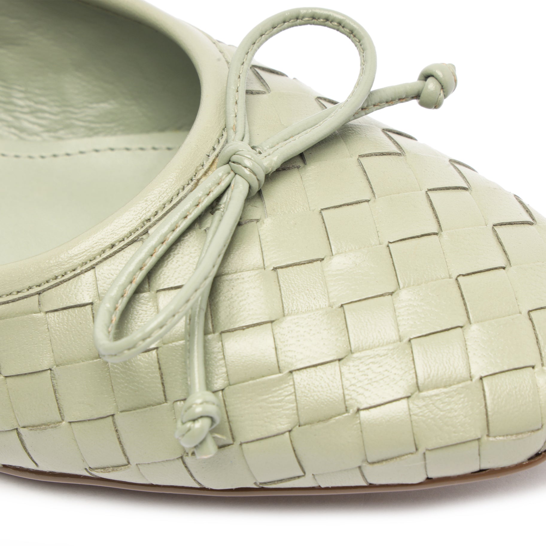 Arissa Woven Leather Flat Flats Summer 24    - Schutz Shoes