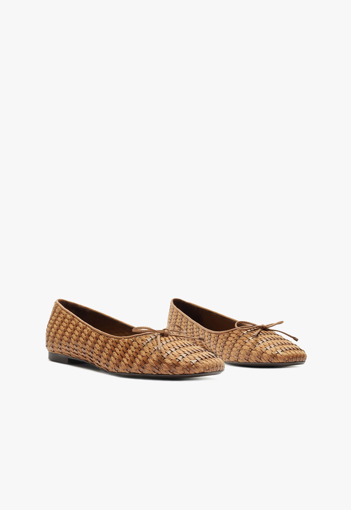 Arissa Straw Ballet Flat Flats Resort 25 - Schutz Shoes