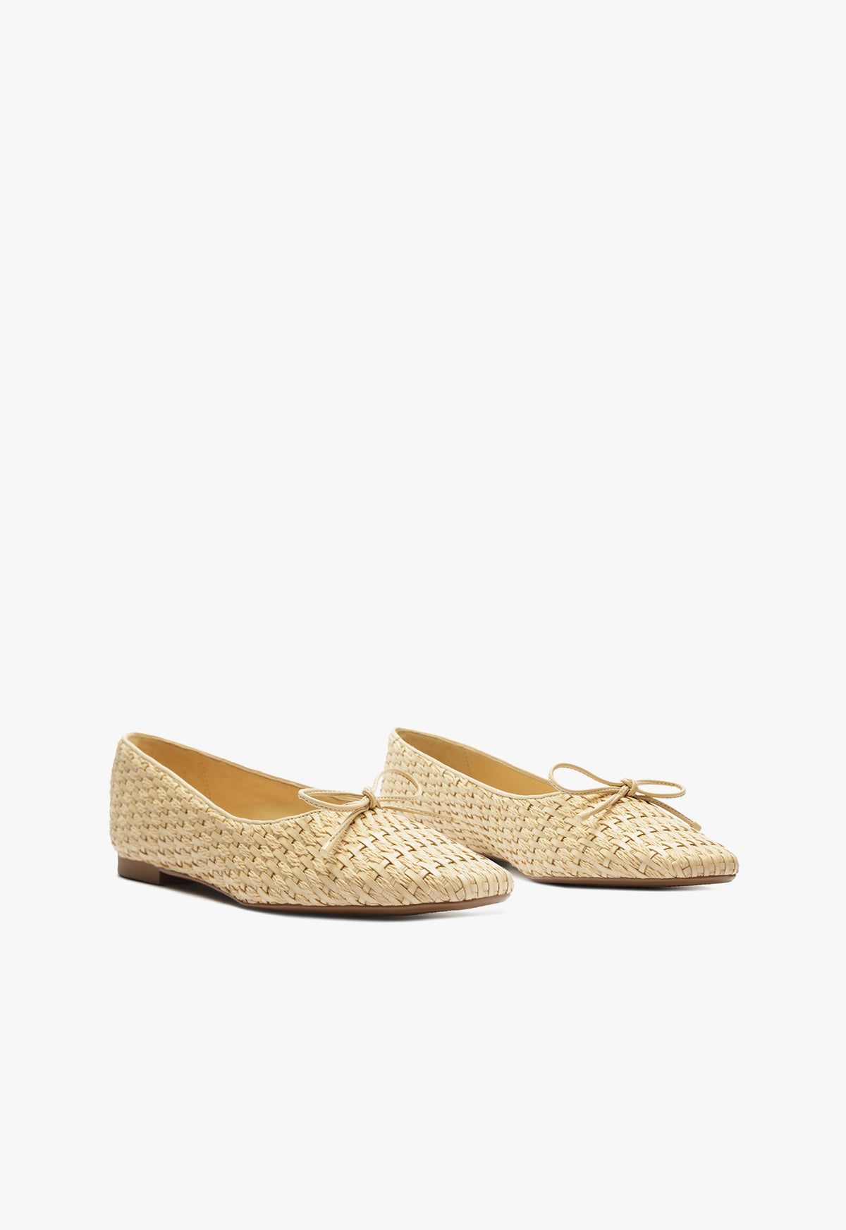 Arissa Straw Ballet Flat Flats Resort 25 - Schutz Shoes