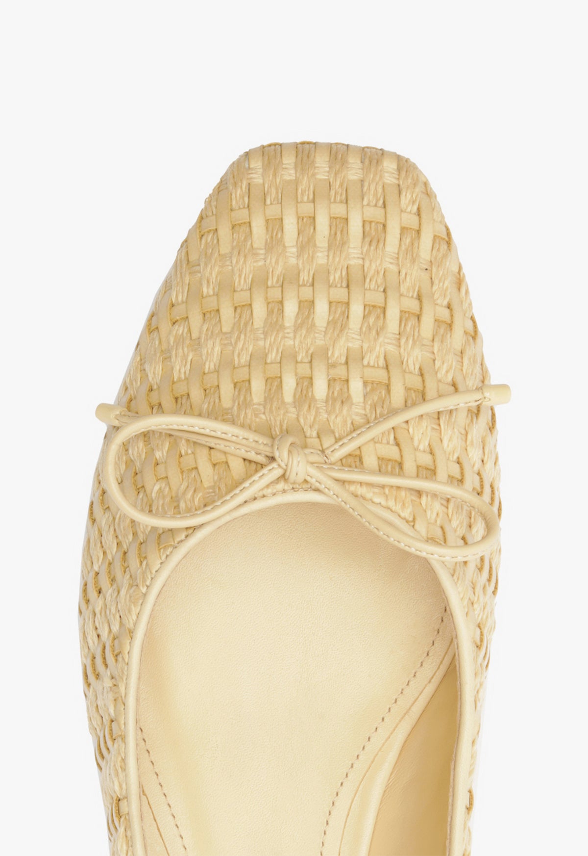 Arissa Straw Ballet Flat Flats Resort 25 - Schutz Shoes