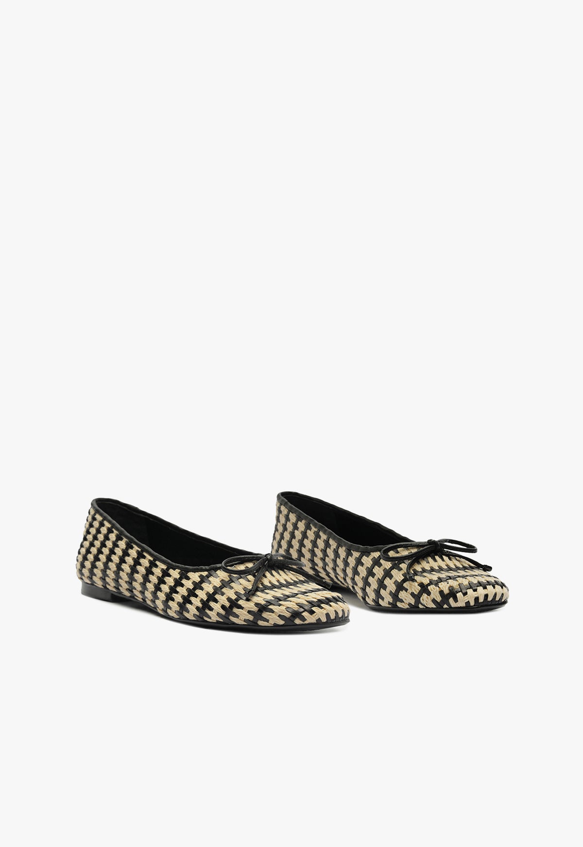 Arissa Straw Ballet Flat Flats Resort 25 - Schutz Shoes