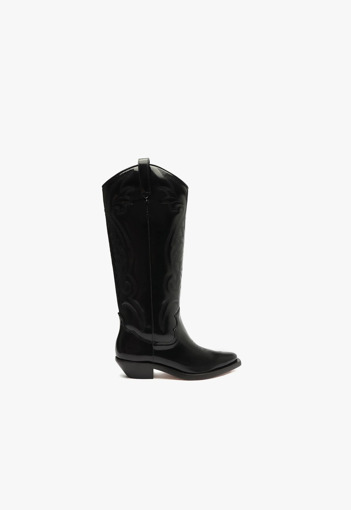 Zachy Up Leather Boot Boots FALL 23 5 Black Leather - Schutz Shoes