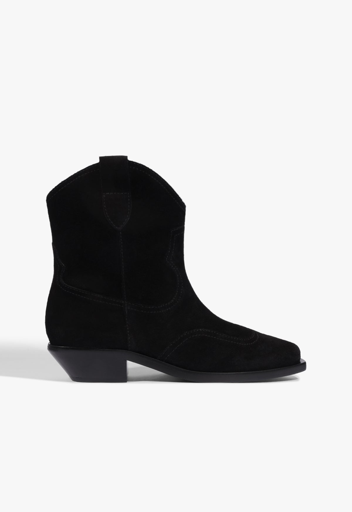 Nash Suede Bootie 5 Black Suede - Schutz Shoes