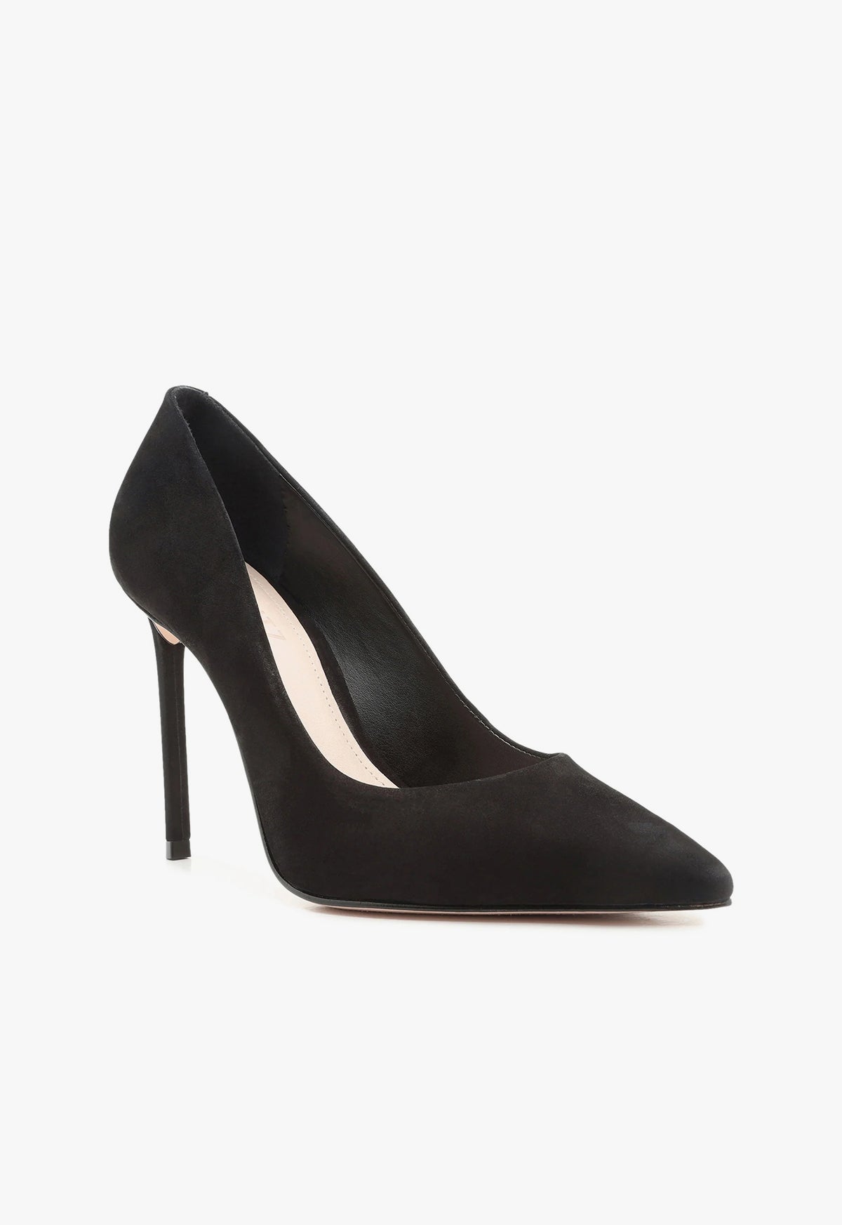Lou Stiletto Pump Black Suede Heel – SCHUTZ