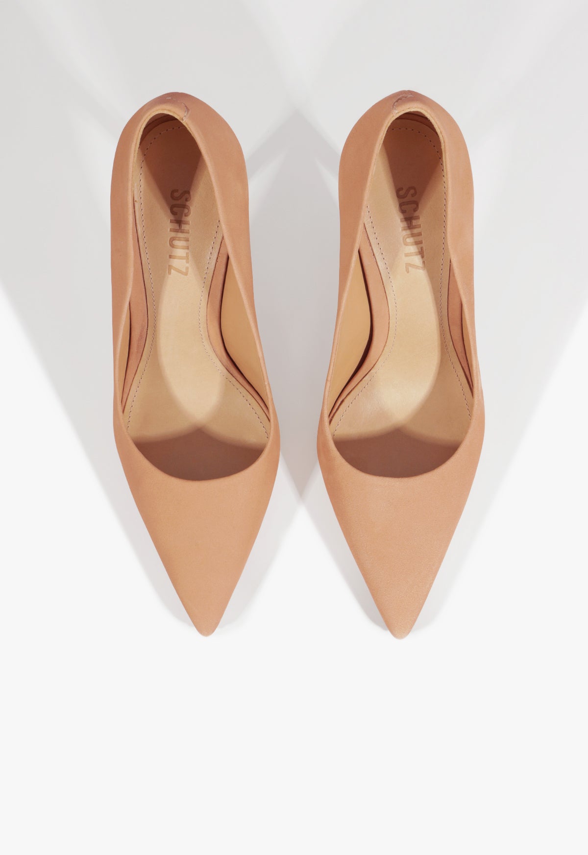 Lou High Stiletto Honey Beige Pump - Schutz Shoes