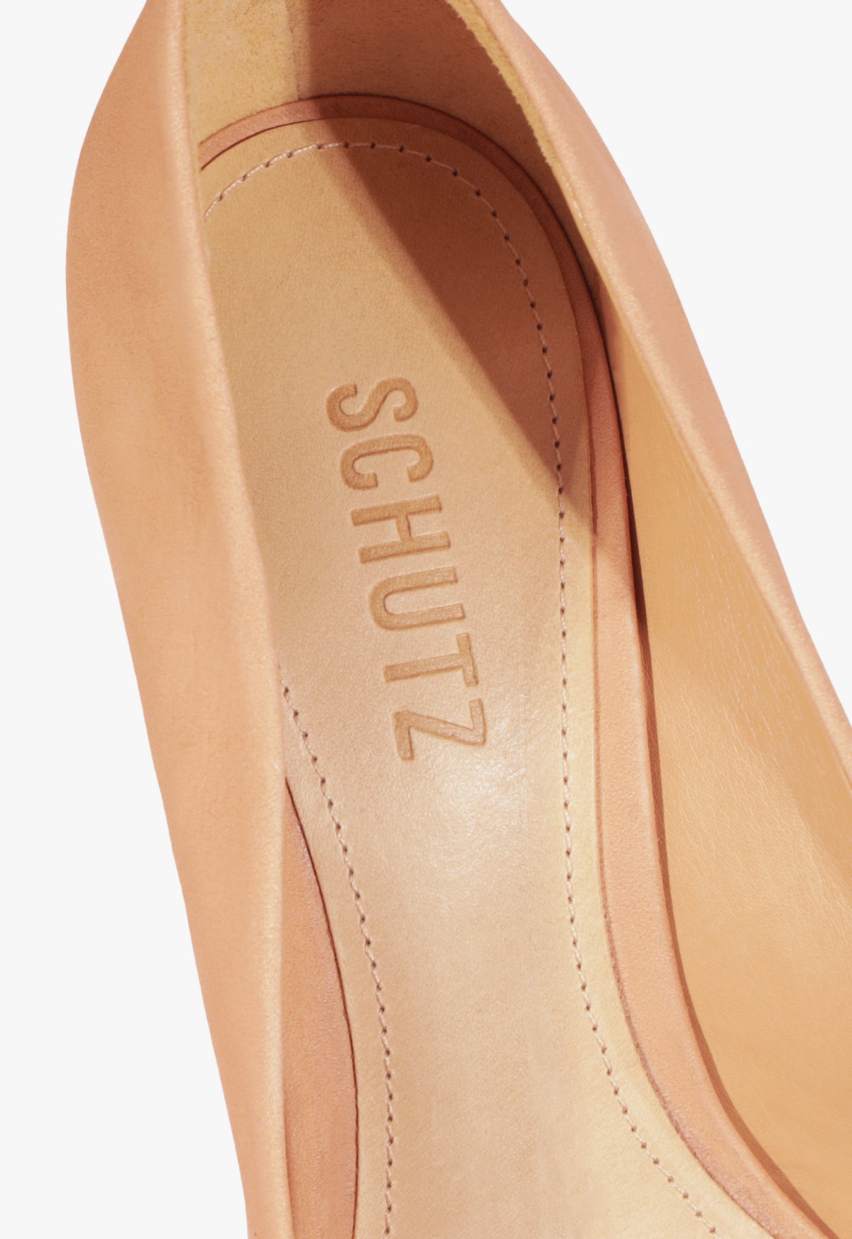 Lou High Stiletto Honey Beige Pump - Schutz Shoes