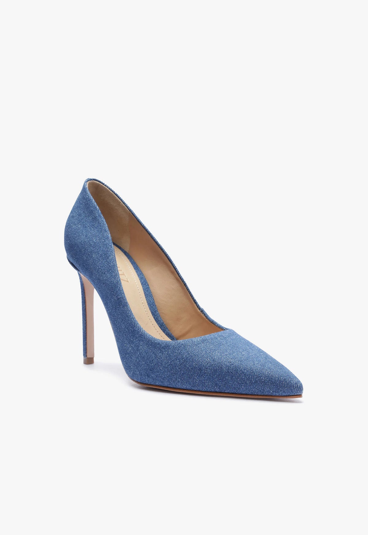 Lou Denim Pump Pumps Open Stock - Schutz Shoes