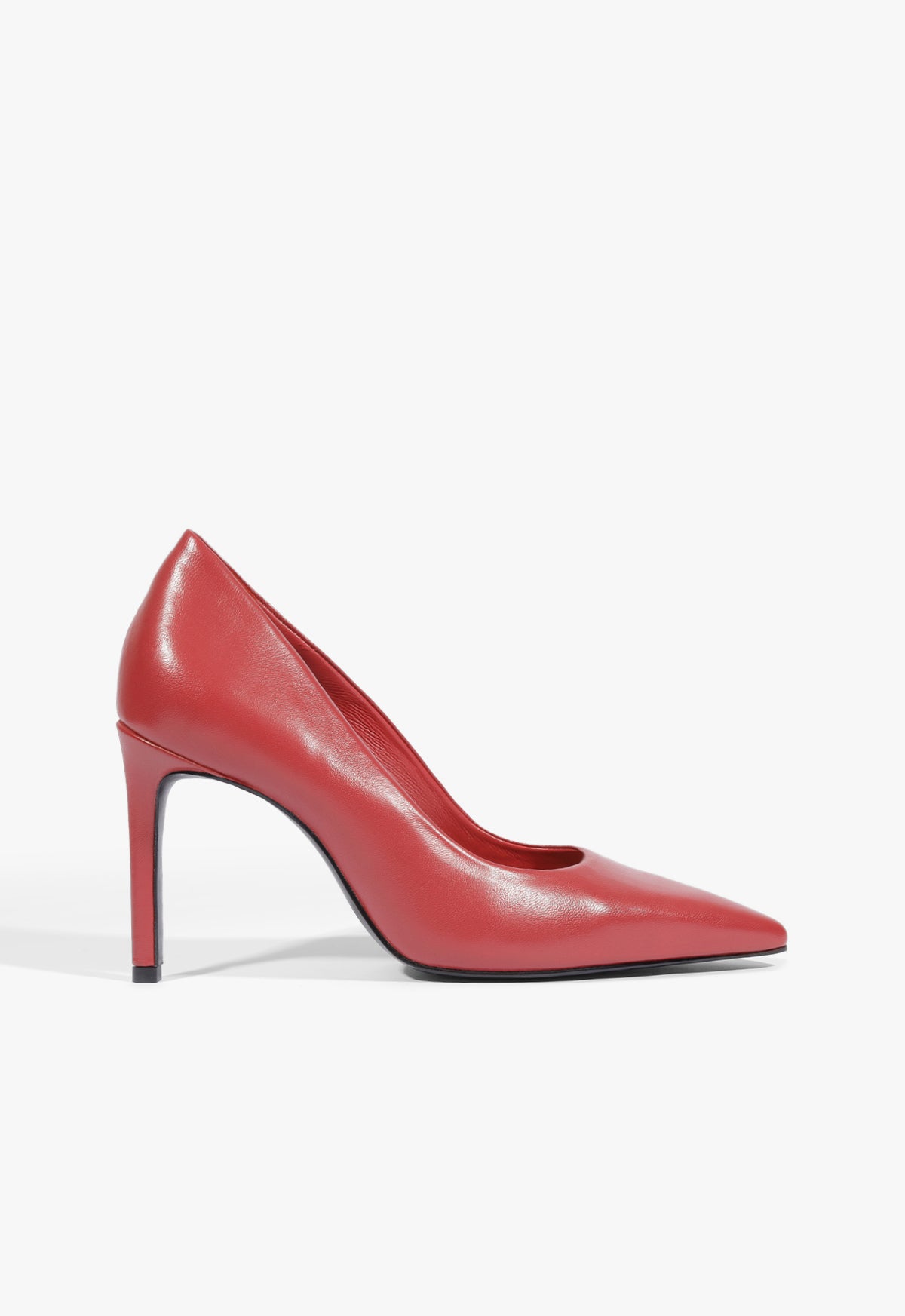 Lou Leather Pump 5 Scarlet Leather - Schutz Shoes