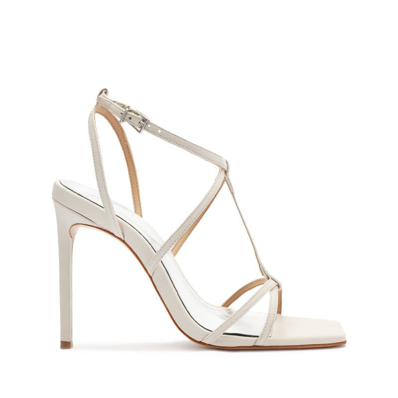 Adriana Nappa Leather Sandal Sandals Spring 23 5 Pearl Nappa Leather - Schutz Shoes