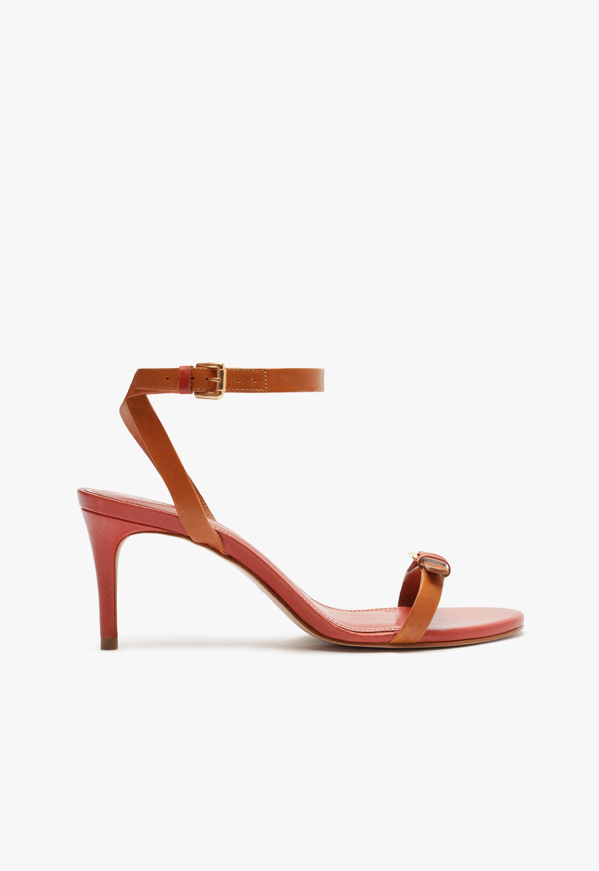 Aurora Mid Sandal Sandals Resort 25 5 Orange Leather - Schutz Shoes