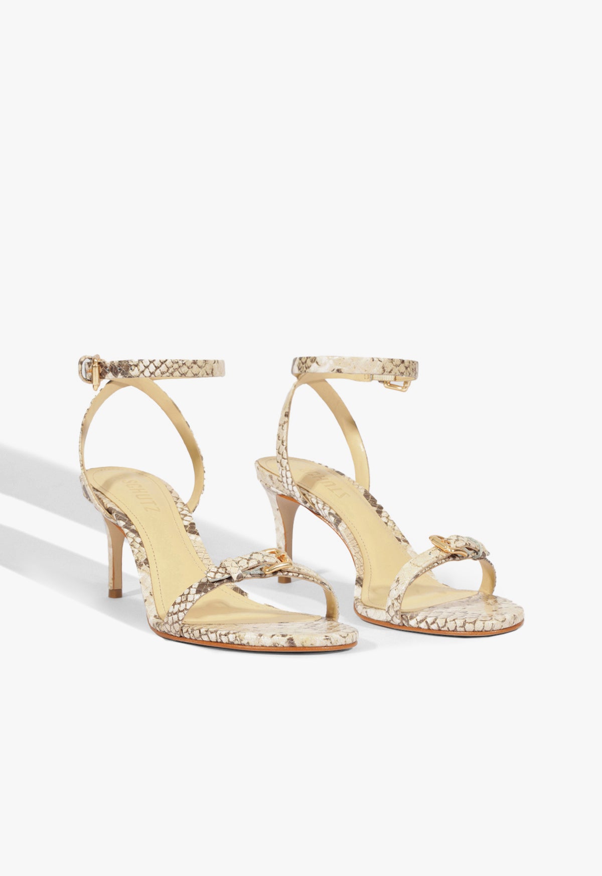 Aurora Mid Leather Sandal Sandals Spring 25 - Schutz Shoes