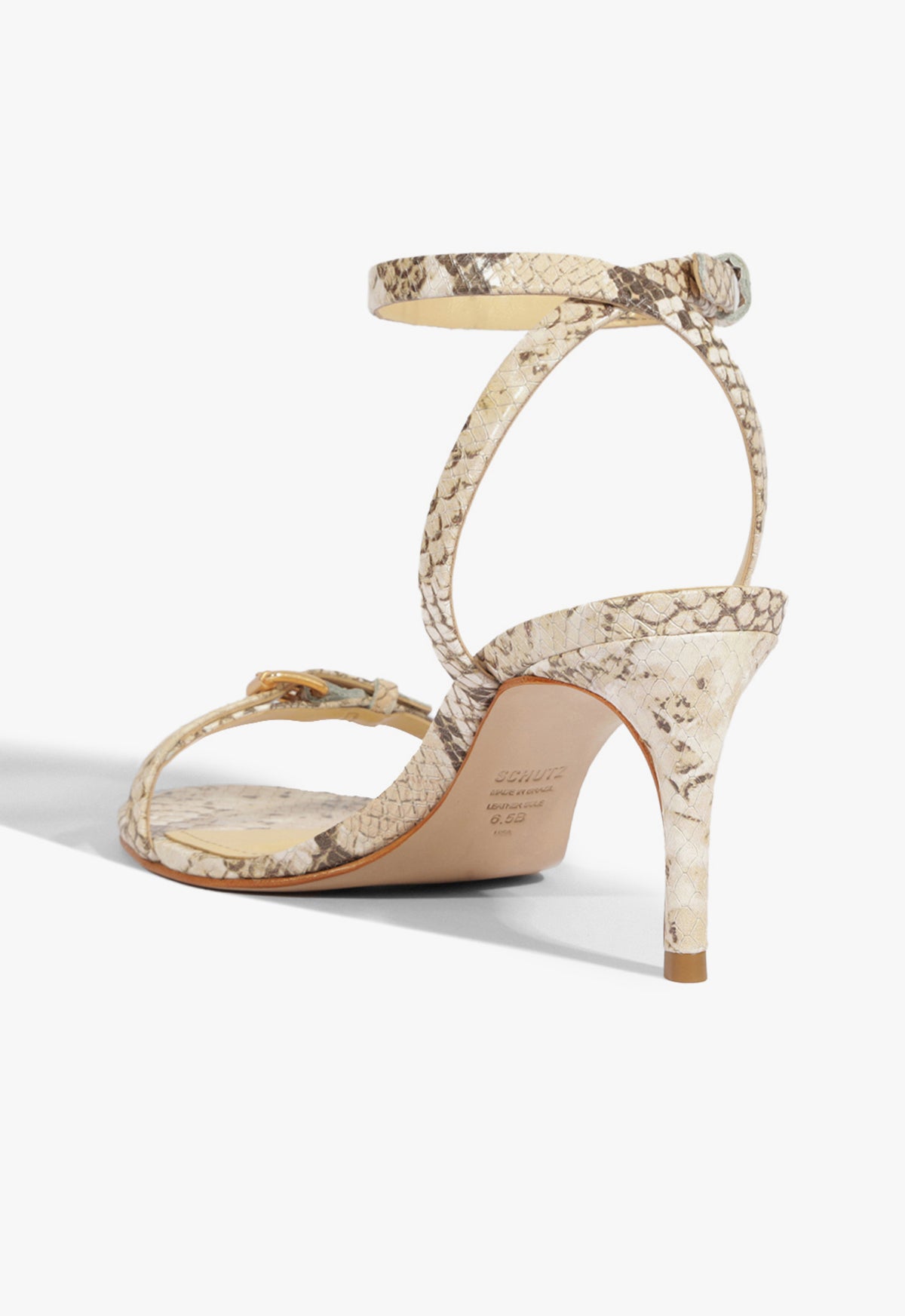 Aurora Mid Leather Sandal Sandals Spring 25 - Schutz Shoes