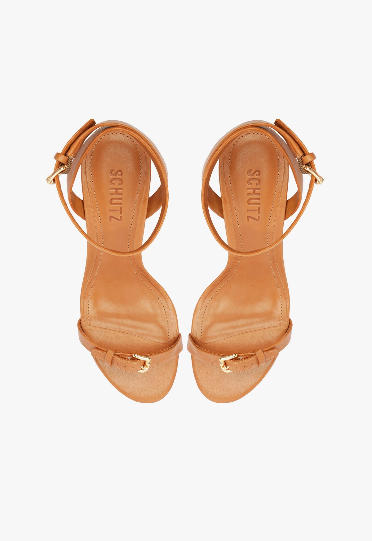 Aurora Mid Leather Sandal Spring 25 - Schutz Shoes