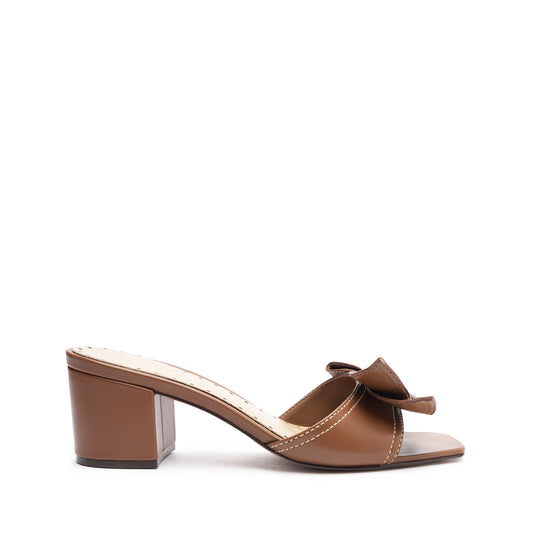 Brienne Nappa Leather Sandal Sandals SPRING 24 5 Brown Nappa Leather - Schutz Shoes