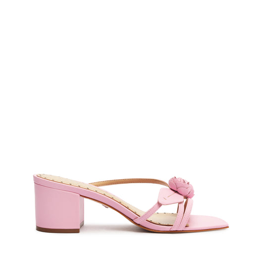 Alma Nappa Leather Sandal SPRING 24 5 Pink Nappa Leather - Schutz Shoes