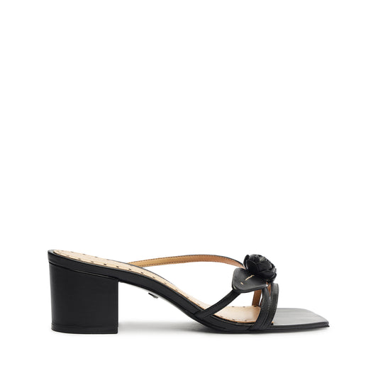 Alma Nappa Leather Sandal Sandals SPRING 24 5 Black Nappa Leather - Schutz Shoes