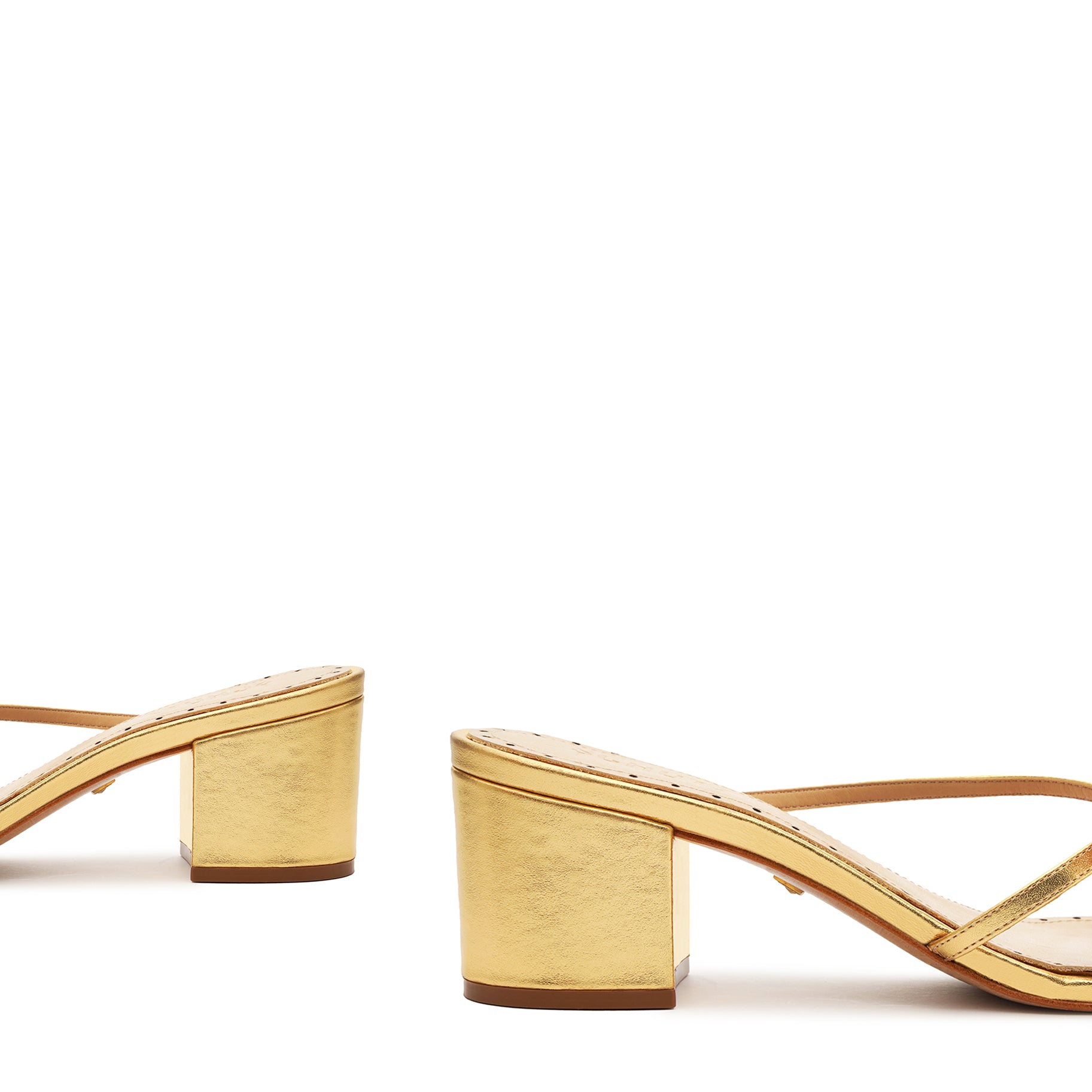 Alma Metallic Leather Sandal Sandals PRE FALL 24    - Schutz Shoes