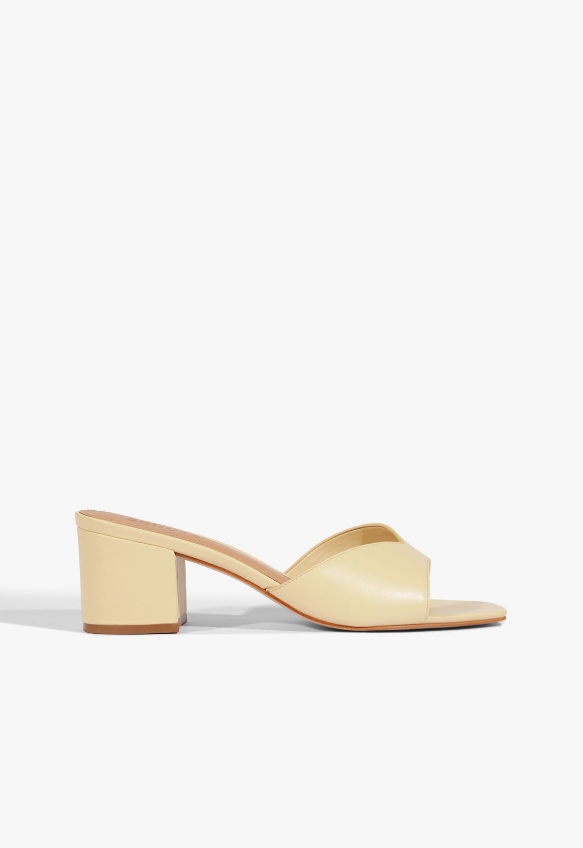 Margot Leather Sandal Spring 25 5 Natural Nibs Leather - Schutz Shoes