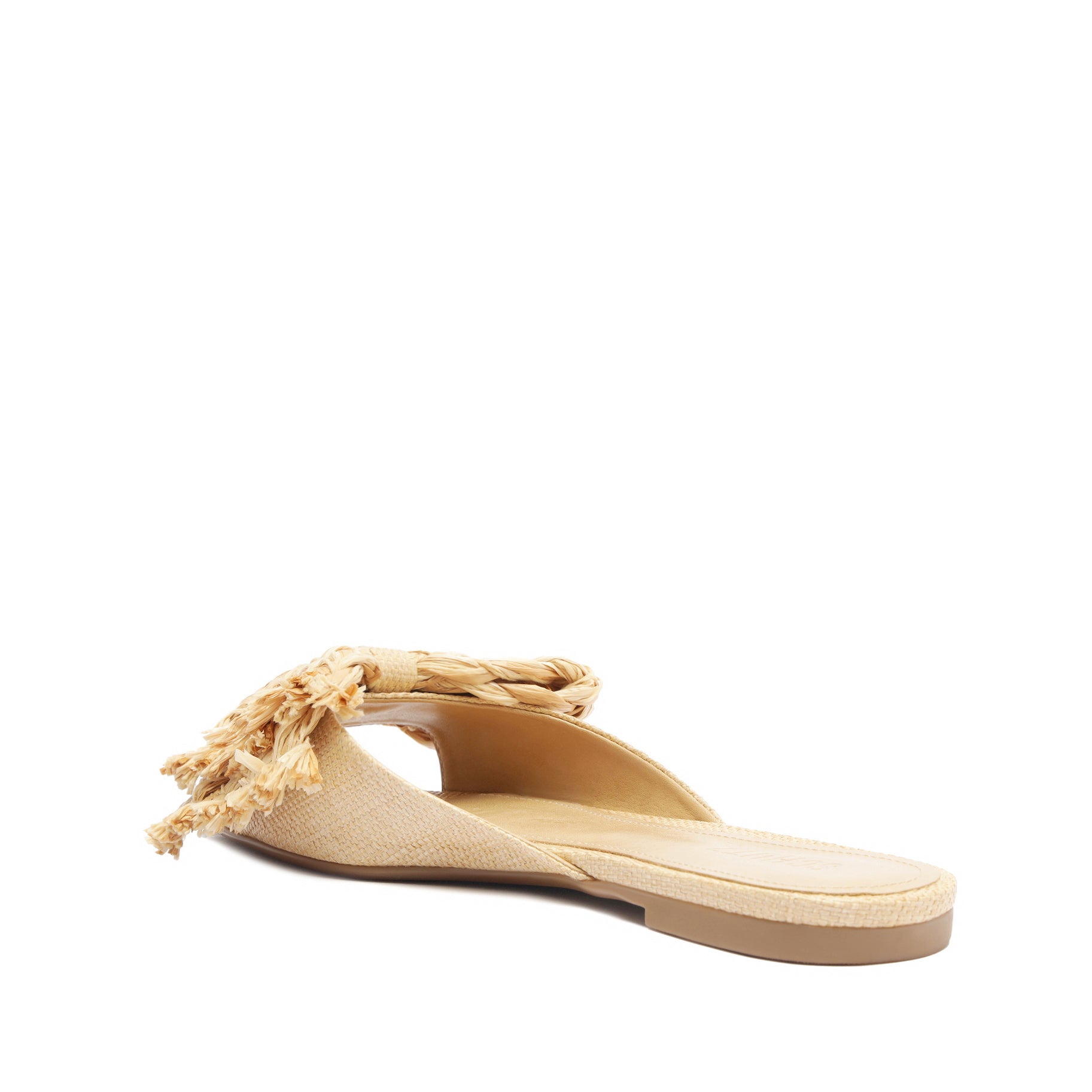 Lienne Straw Flat Sandal Flats High Summer 24    - Schutz Shoes