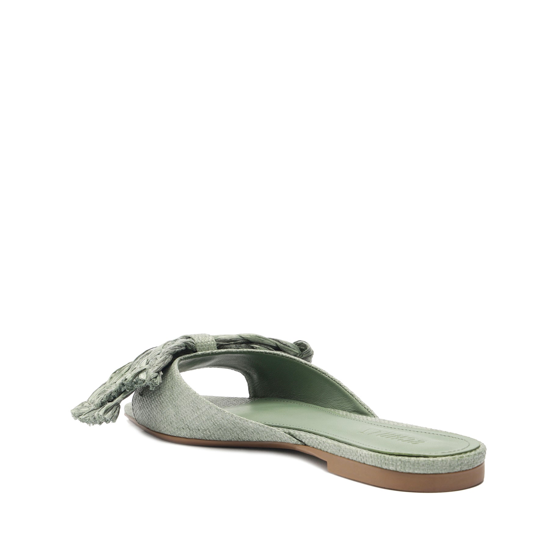 Lienne Straw Flat Sandal Flats High Summer 24    - Schutz Shoes