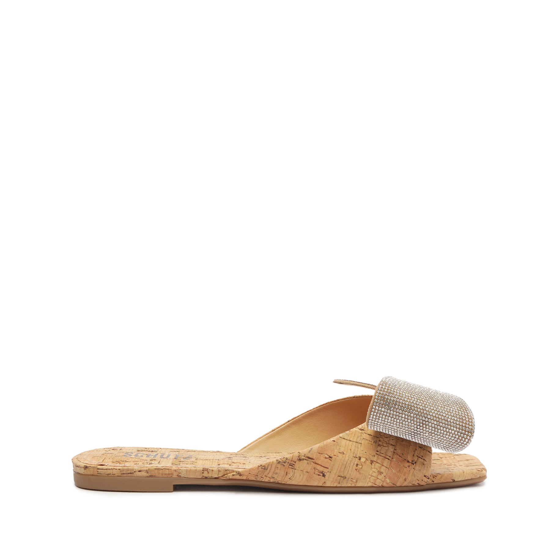 Lienne Cork Flat Sandal Flats High Summer 24 5 Beige Cork - Schutz Shoes