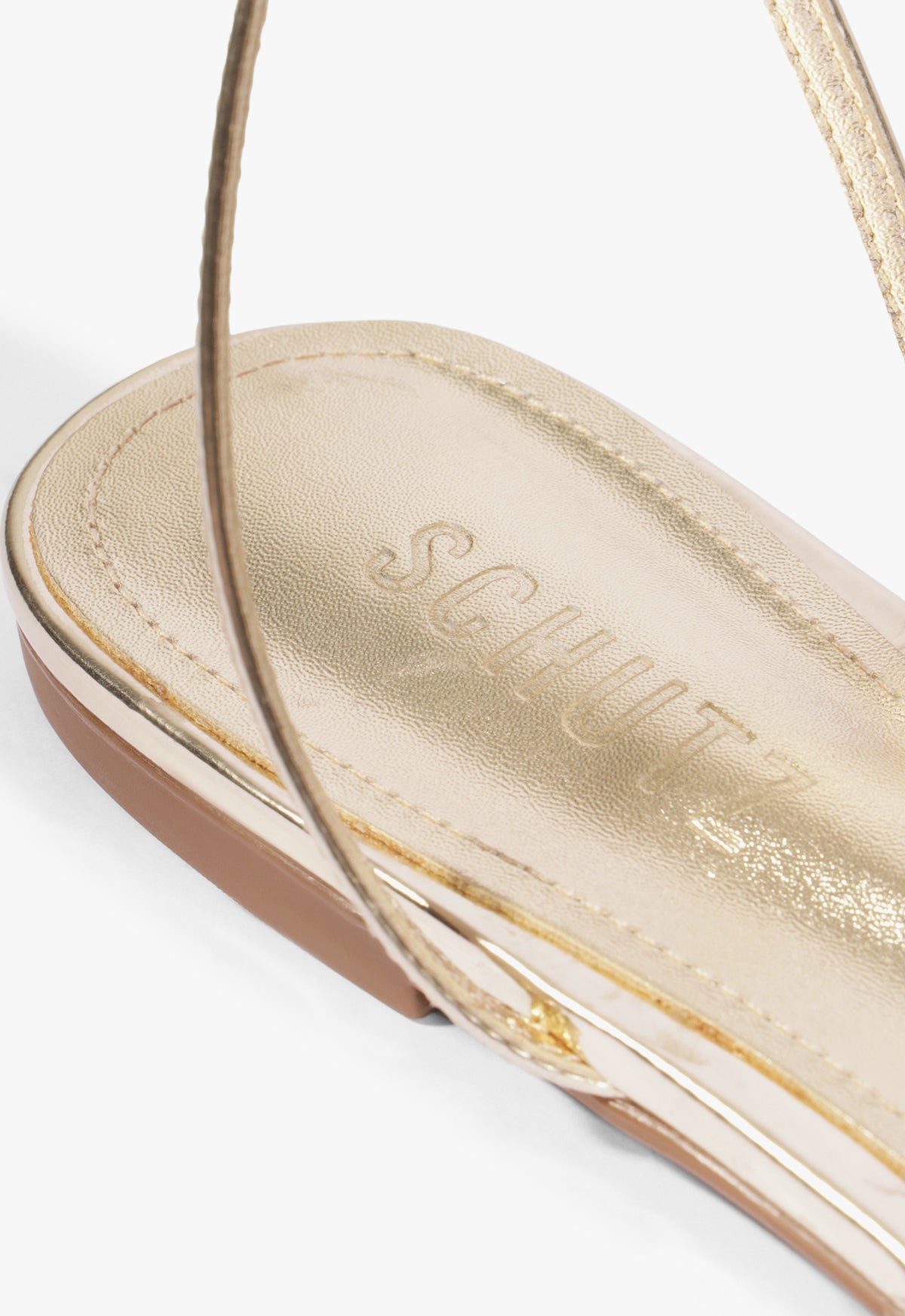 Caeline Buckle Metallic Sandal - Schutz Shoes