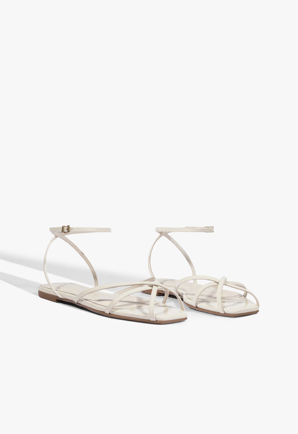 Caeline Buckle Patent Sandal - Schutz Shoes