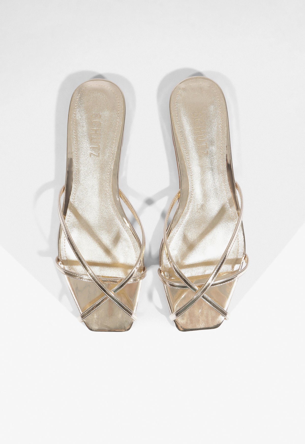 Caeline Metallic Sandal - Schutz Shoes
