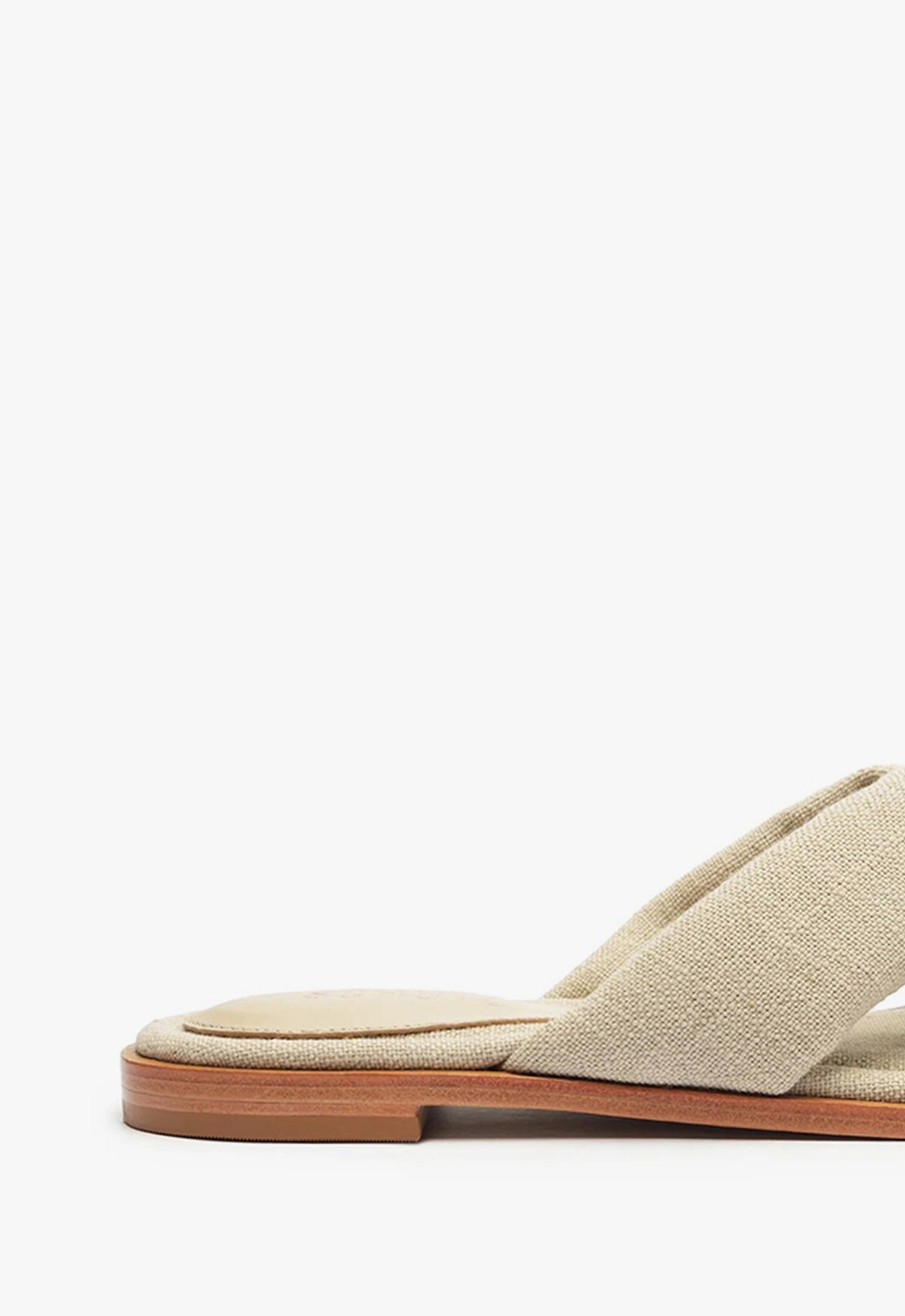 Fairy Casual Linen Sandal Flats SPRING 24 - Schutz Shoes