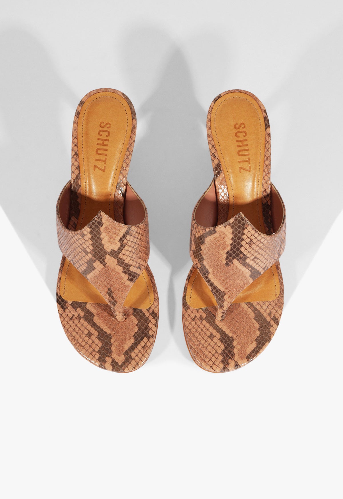 Elena Snake Sandal Spring 25 - Schutz Shoes