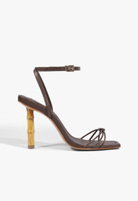 Go to related product Haven Bamboo Leather Stiletto Sandal