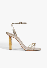 Go to related product Haven Bamboo Leather Stiletto Sandal