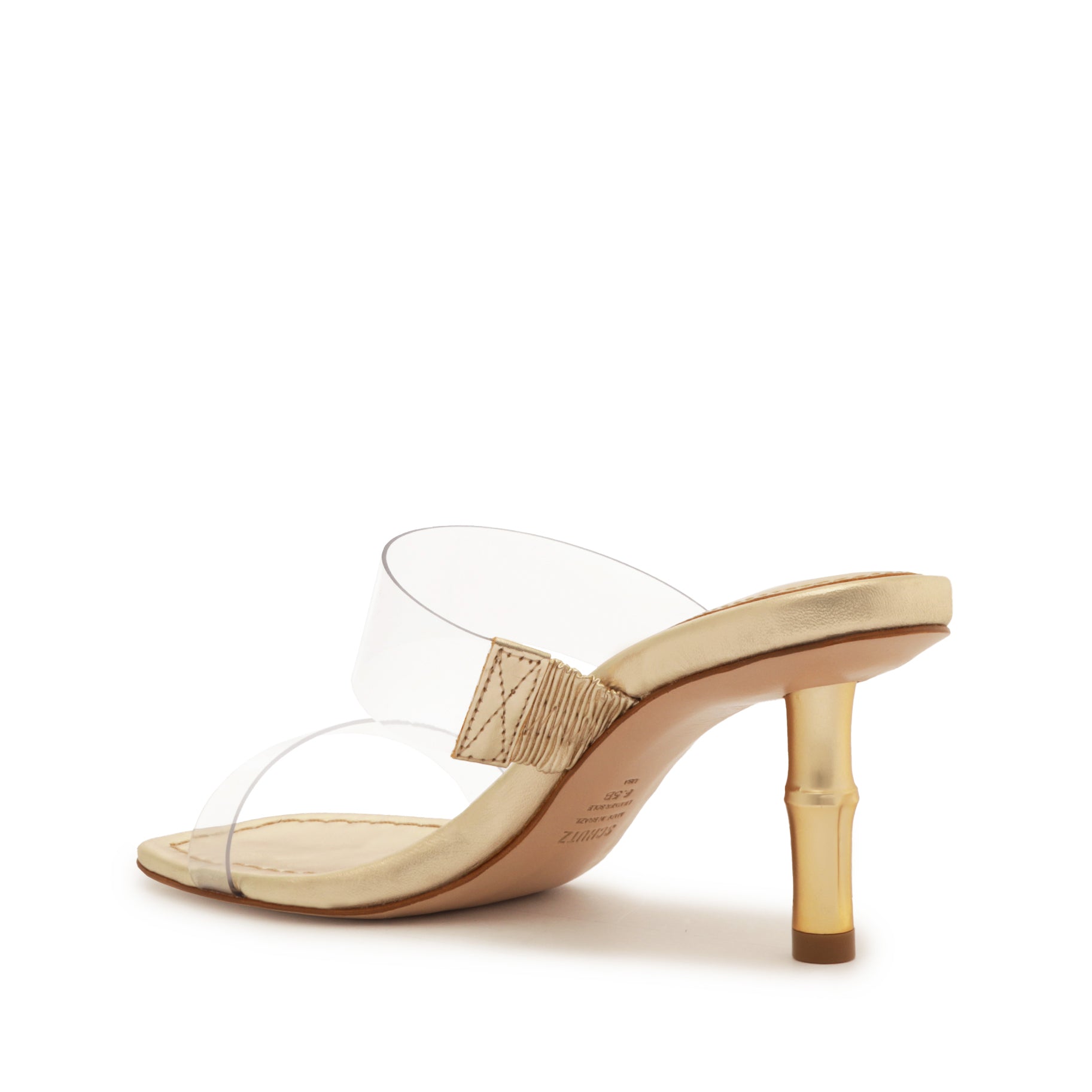 Ariella Bamboo Leather Sandal Sandals High Summer 23    - Schutz Shoes