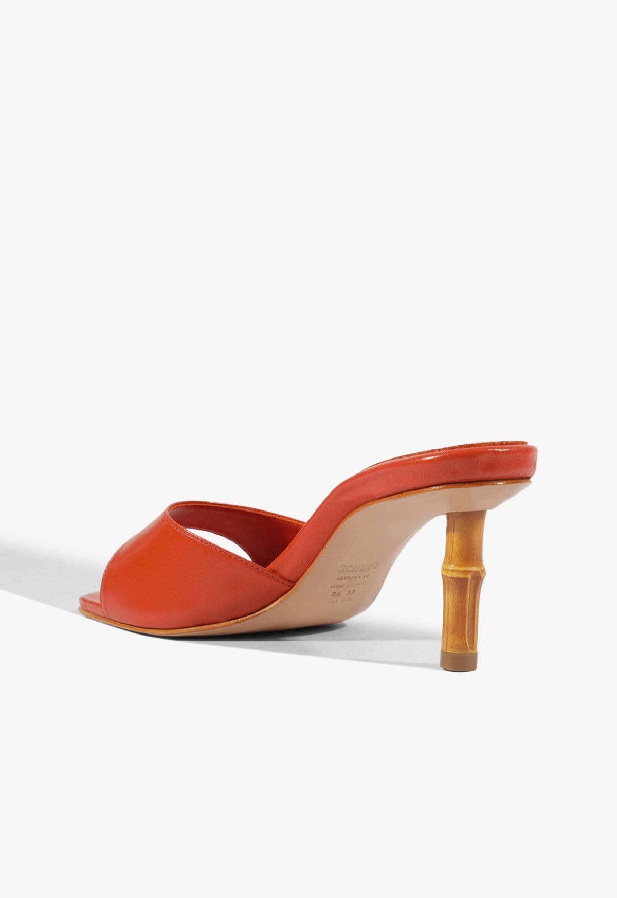 Leena Bamboo Leather Sandal - Schutz Shoes