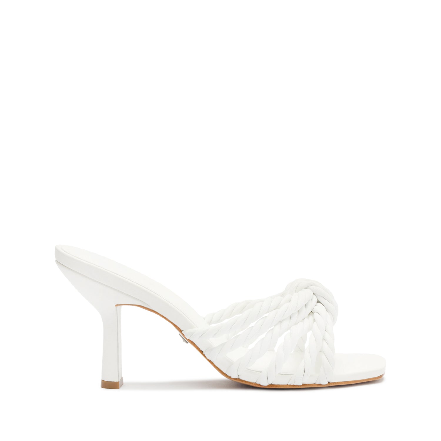 Capri Sandal Sandals High Summer 24 5 White Leather - Schutz Shoes