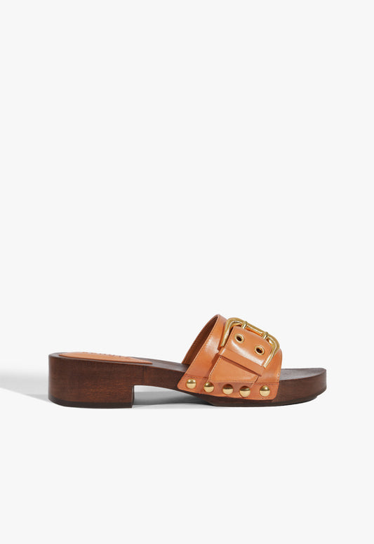 Irie Leather Sandal Resort 26 5 Earth Clay Leather - Schutz Shoes