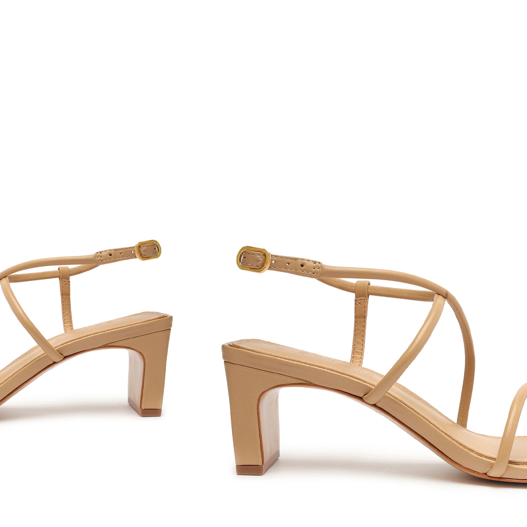 Aimee Block Leather Sandal Sandals RESORT 24    - Schutz Shoes