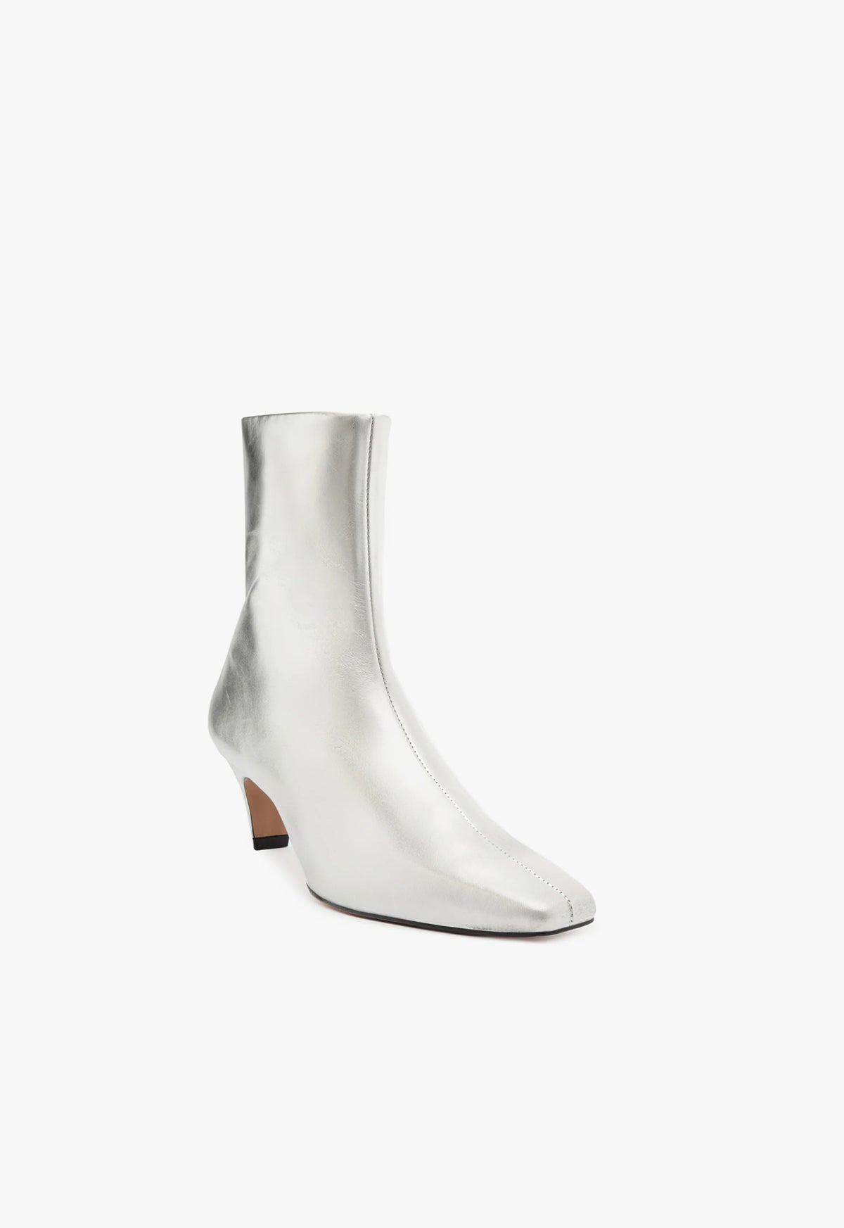 Dellia Metallic Leather Bootie Booties WINTER 23    - Schutz Shoes