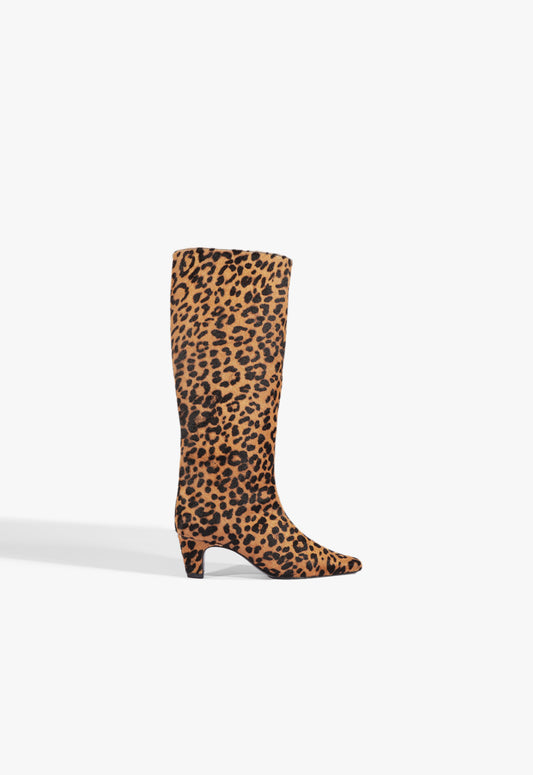 Dellia Up Boot Boots Winter 24 5 Animal Print Leather - Schutz Shoes