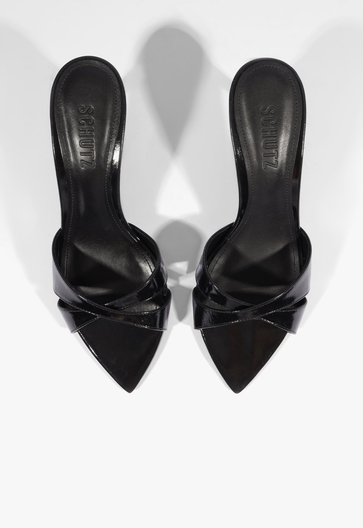 Maxie Mule Mid Leather Sandal - Schutz Shoes