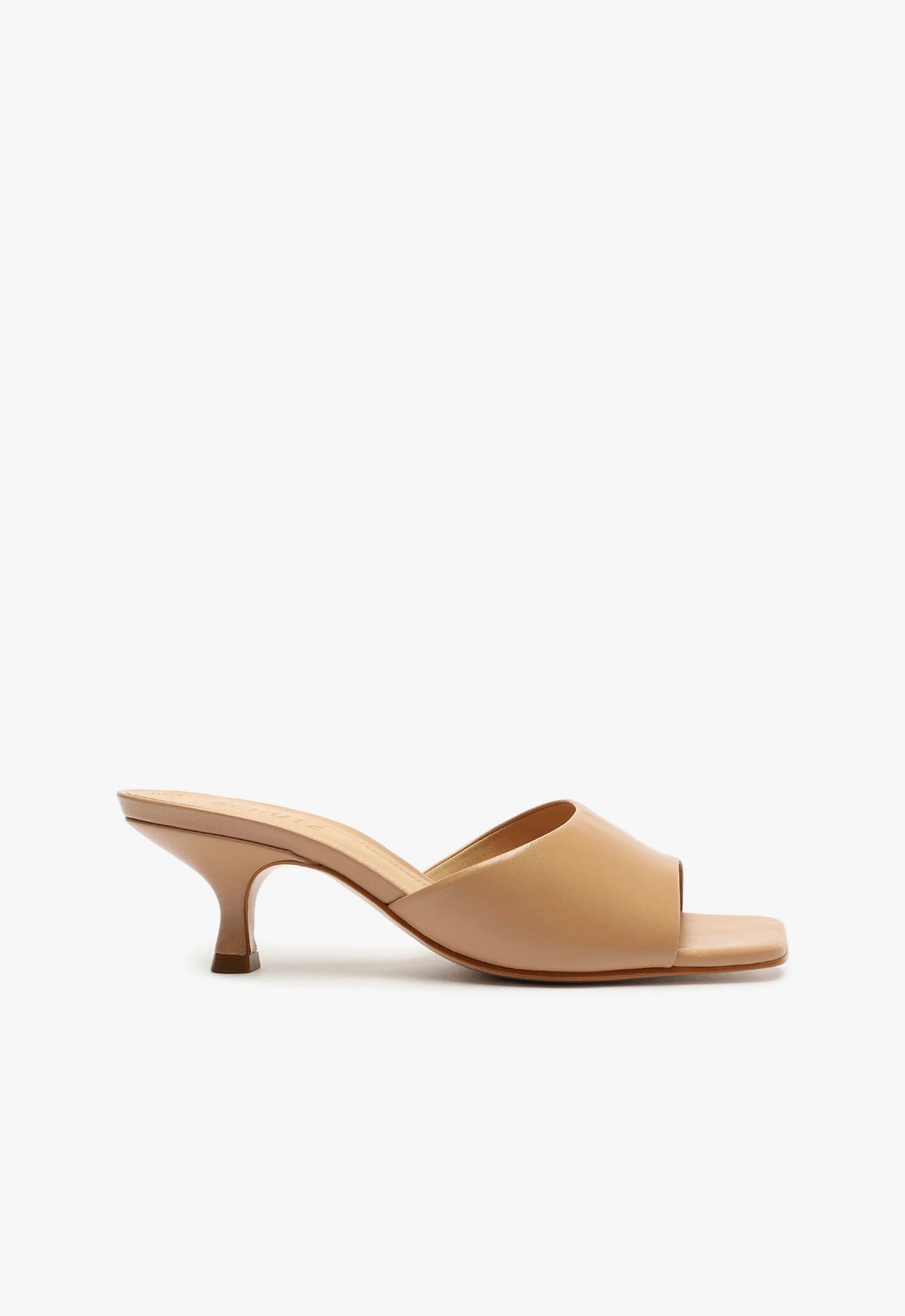 Dethalia Leather Sandal Sandals CO 5 Honey Beige Leather - Schutz Shoes