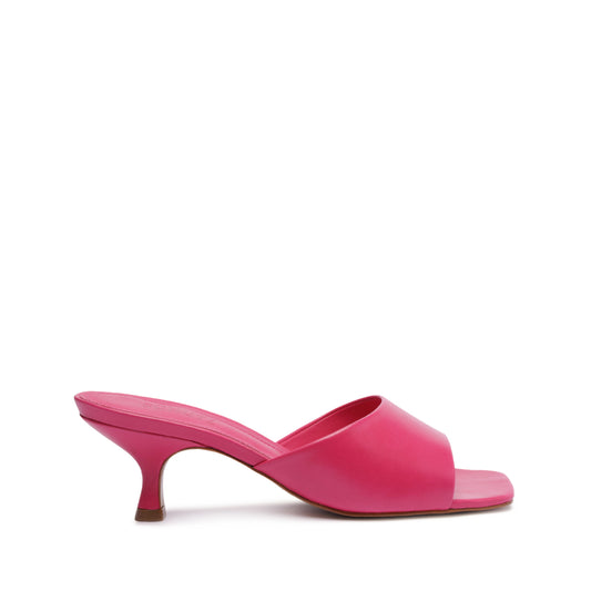 Dethalia Nappa Leather Sandal Sandals Resort 24 5 Paradise Pink Nappa Leather - Schutz Shoes