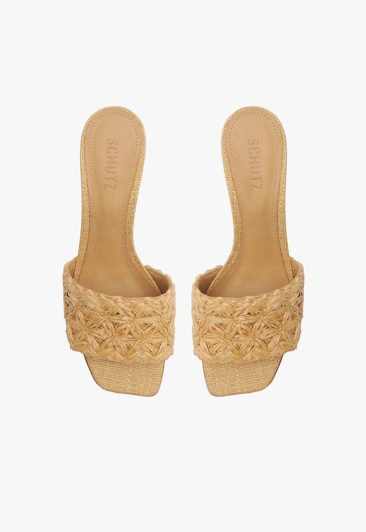 Dethalia Straw Raffia Sandal Sandals SUMMER 24 - Schutz Shoes