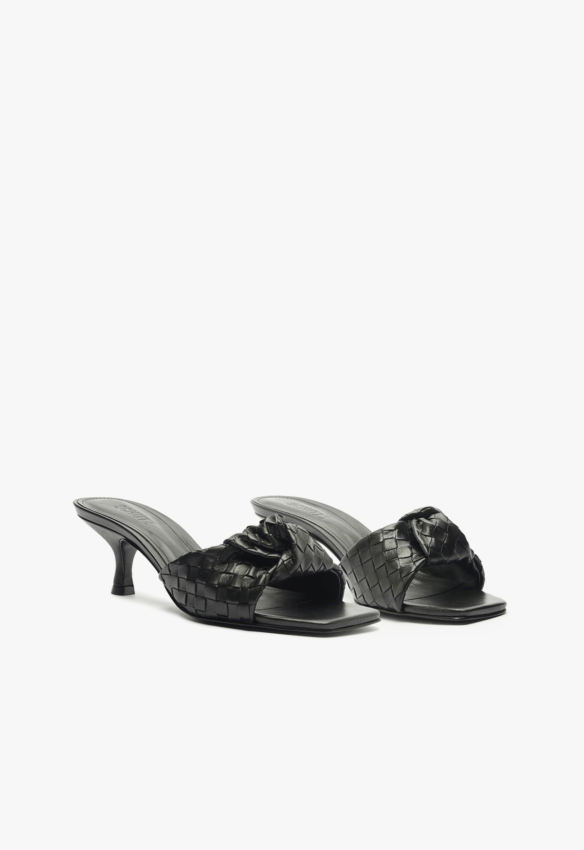 Kareena Knot Mule Sandal Sandals Resort 25 - Schutz Shoes