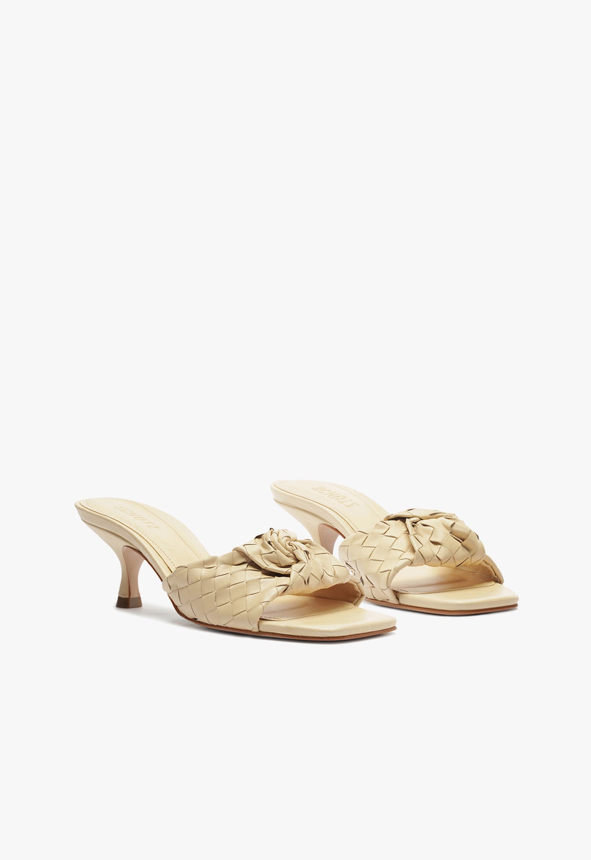 Kareena Knot Mule Sandal Sandals Resort 25 - Schutz Shoes