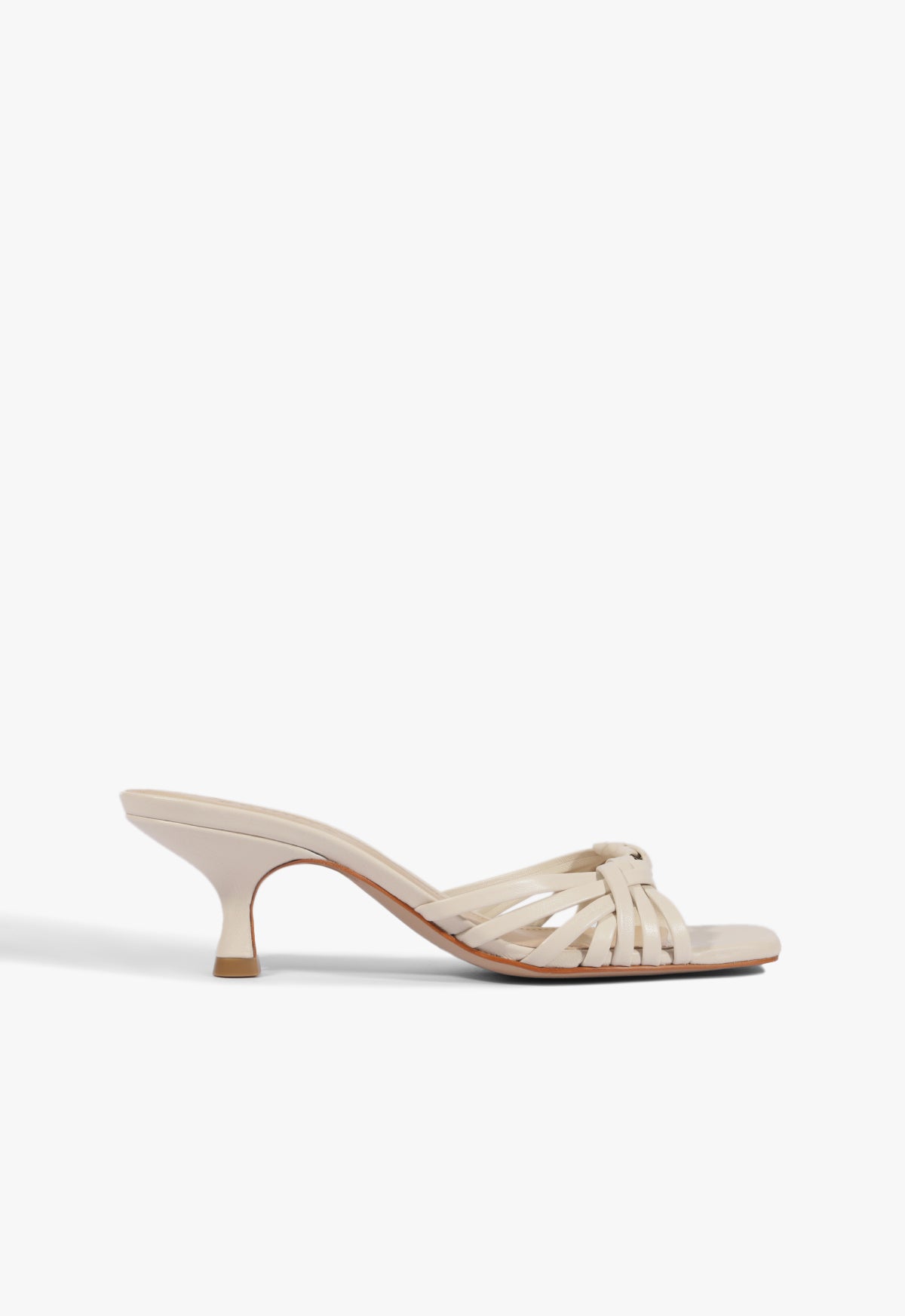 Tara Mule Mid Leather Sandal - Schutz Shoes