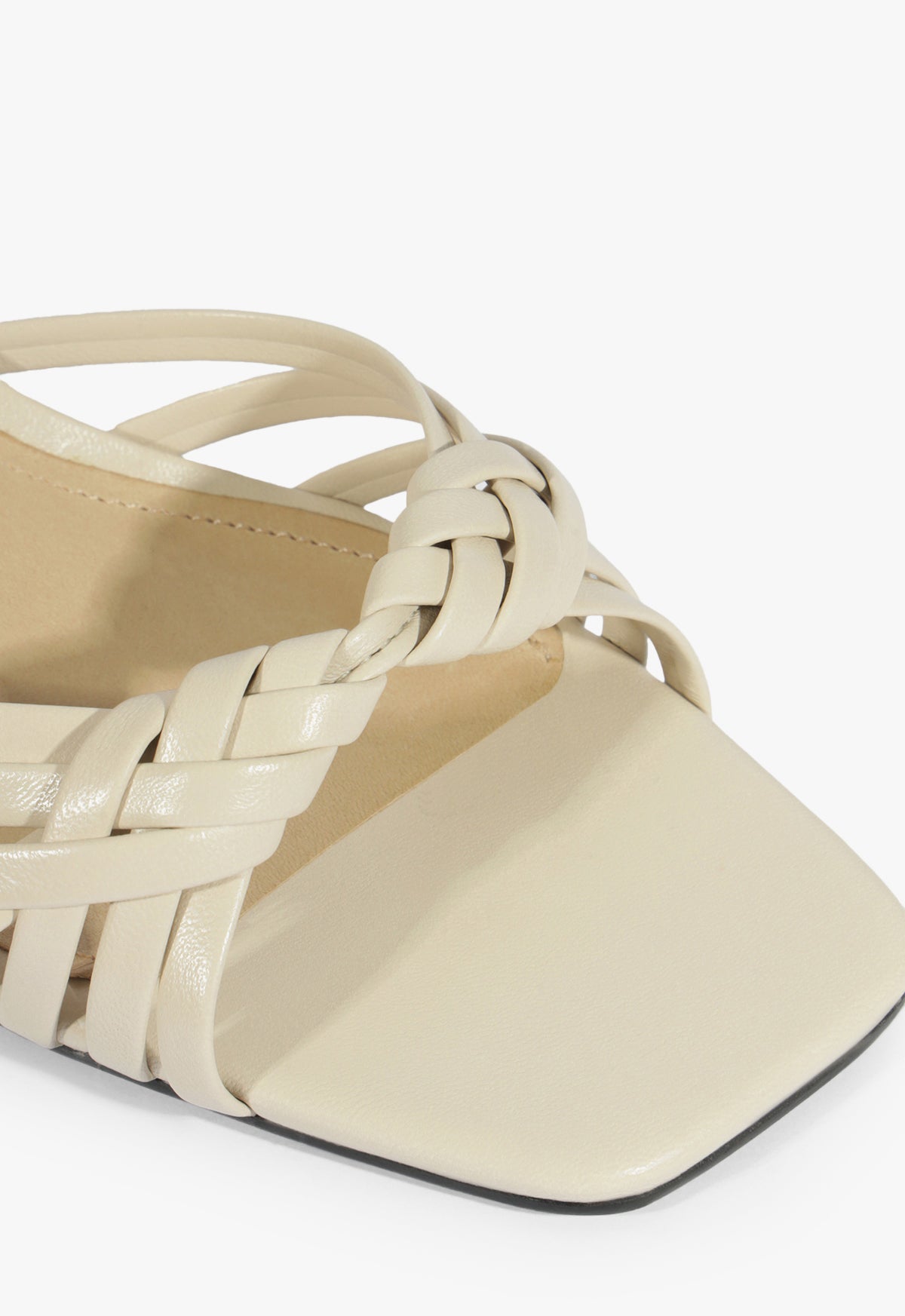 Tara Mule Mid Leather Sandal Resort 26 - Schutz Shoes