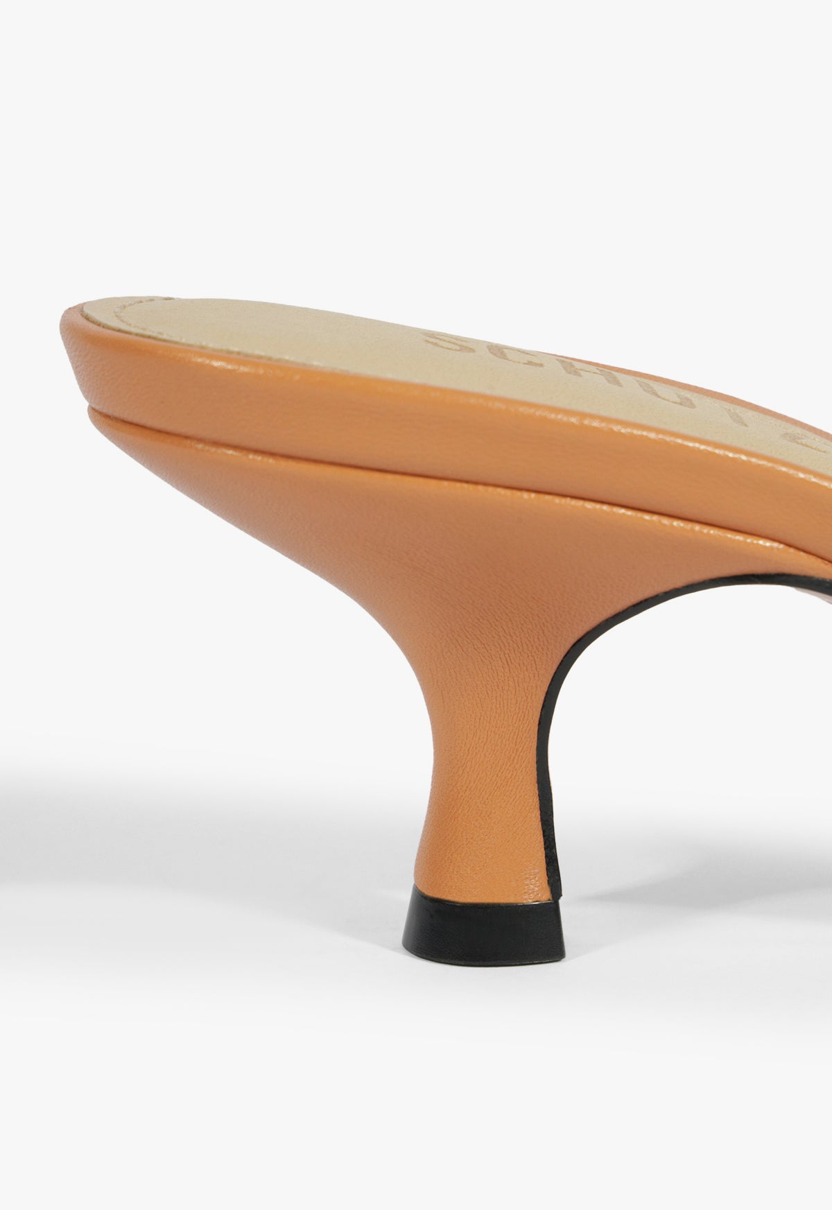 Tara Mule Mid Leather Sandal Resort 26 - Schutz Shoes