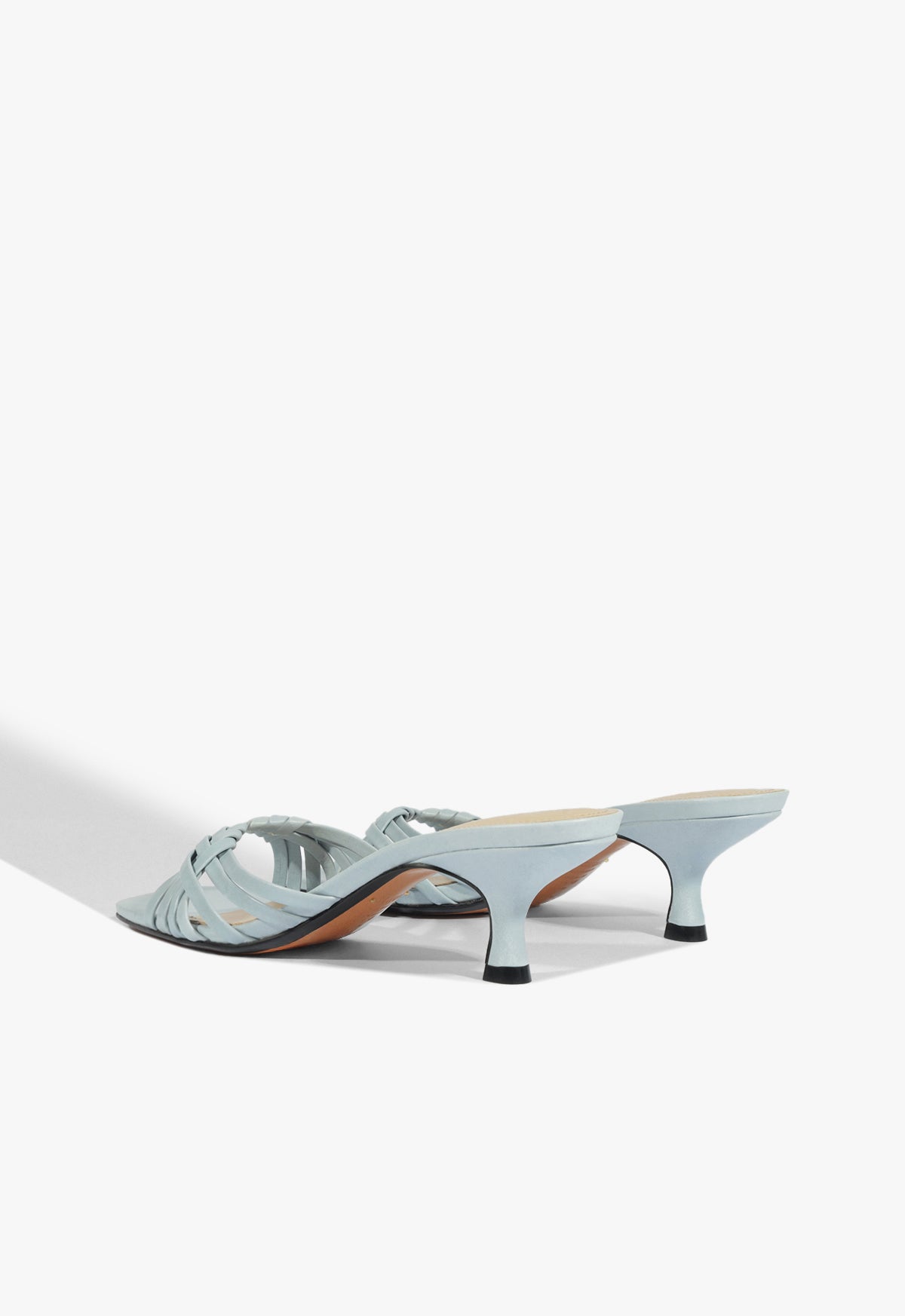 Tara Mule Mid Leather Sandal Resort 26 - Schutz Shoes