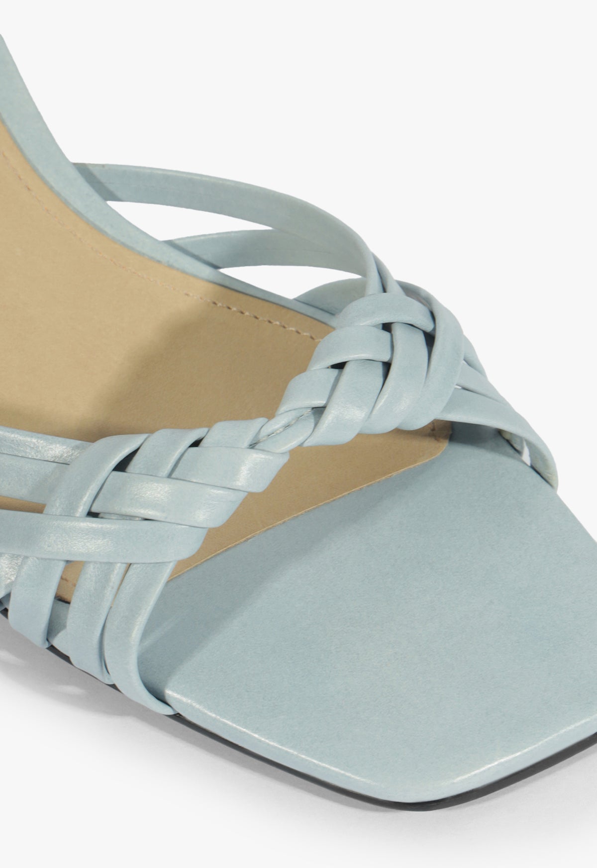 Tara Mule Mid Leather Sandal Resort 26 - Schutz Shoes